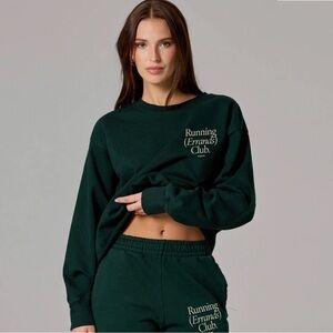 TALENTLESS RUNNING CLUB CREWNECK (Emerald)